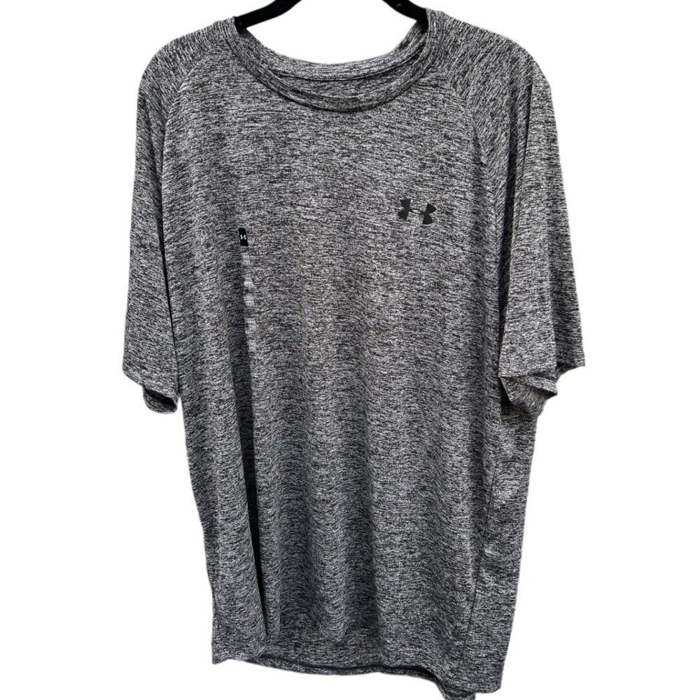 Under Armour HeatGear Tech T-shirt short sleeve color Twist black SZ X…